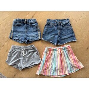 Old Navy There Abouts Cat & Jack Girls Shorts Skirt Bundle Size M/8 Lightly Used